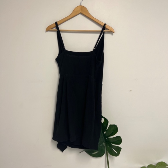 free people black mini wrap dress - Picture 5 of 6